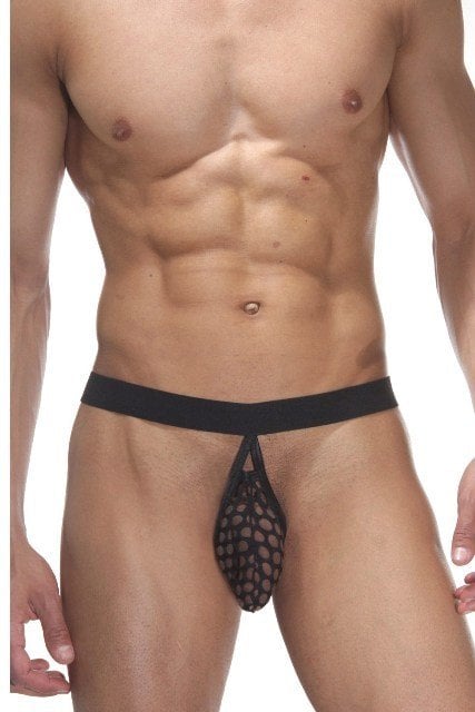 Siyah Erkek Mini File G-String