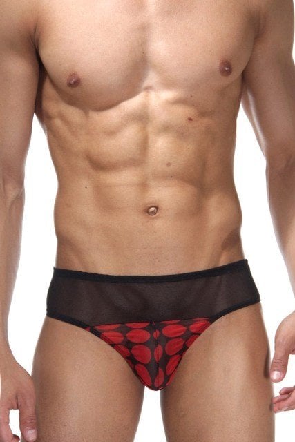 Erkek Puanti Tül Tanga Çamaşır