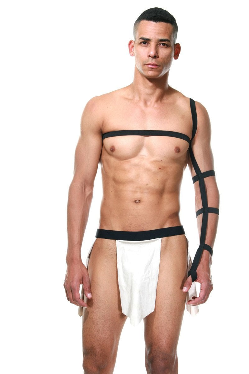 Fantezi Seksi Gladyatör Erkek Kostüm