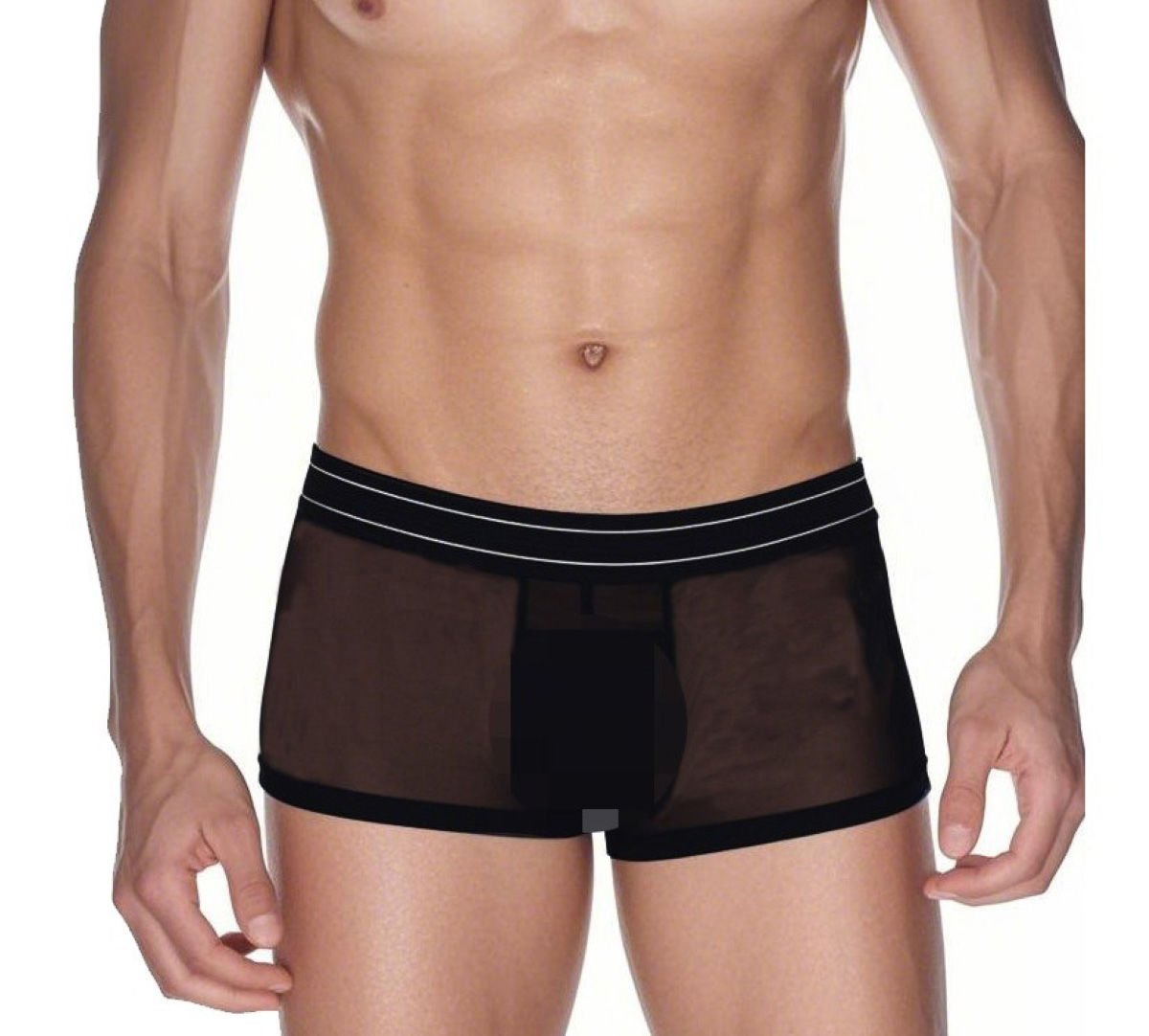 Erkek Seksi Tül Boxer