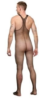 Erkek Siyah File Vücut Çorap