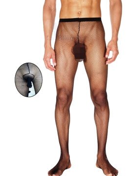 Erkek Fantezi Arkası Açık Külotlu Çorap