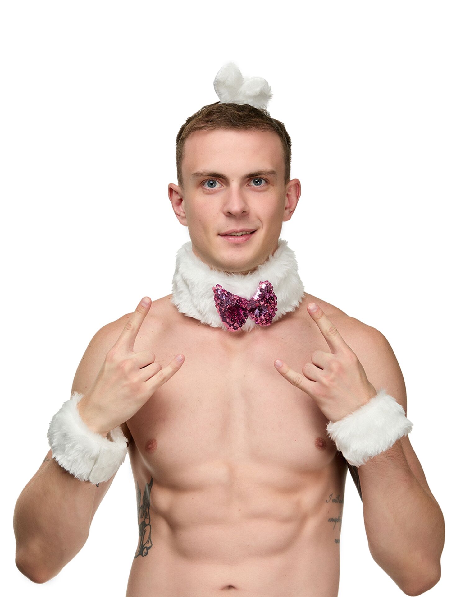 Erkek  Fantezi Tavşan  Kostüm