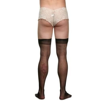 Erkek Dantel Jartiyer  Şort