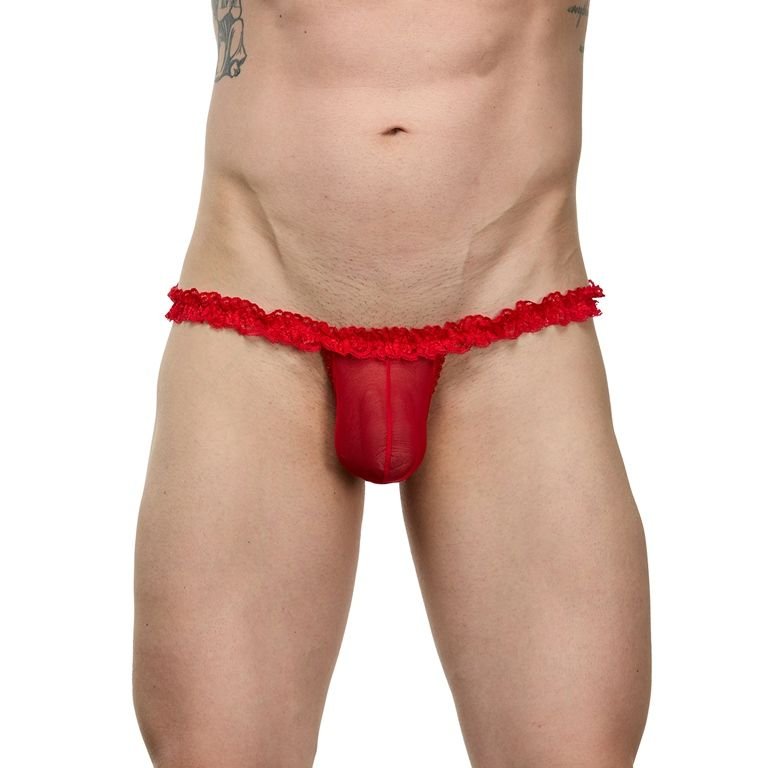 Erkek Seksi  Kırmızı String