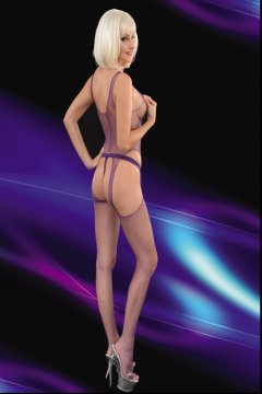 Mor File Vücut Çorabı