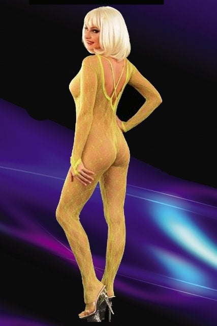 Seksi Bayan Tül Vücut Çorabı